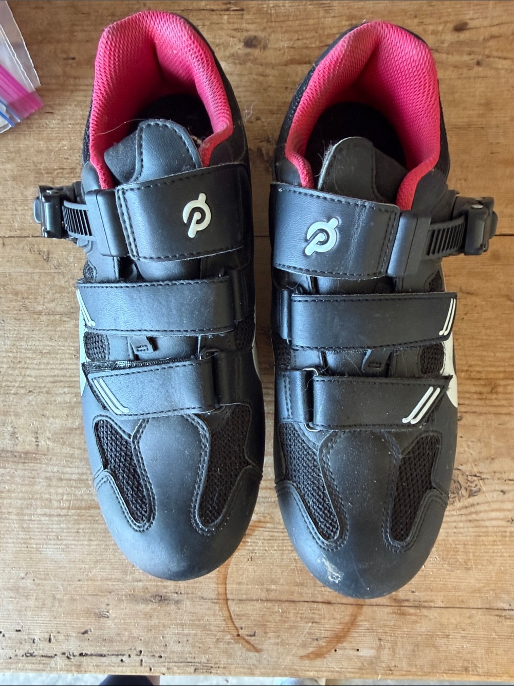 Peloton Cycling Shoes - size 8 women